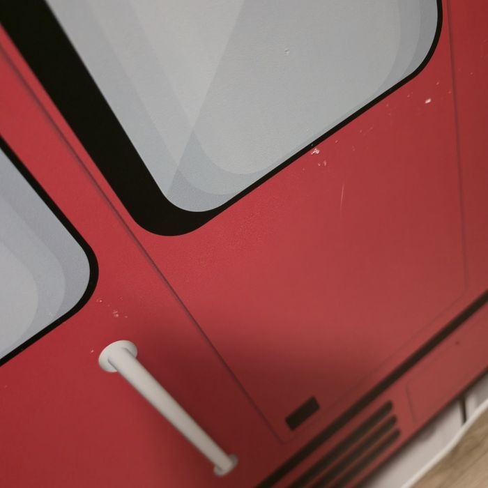 Łóżko dziecięce straż pożarna 140×70 + materac