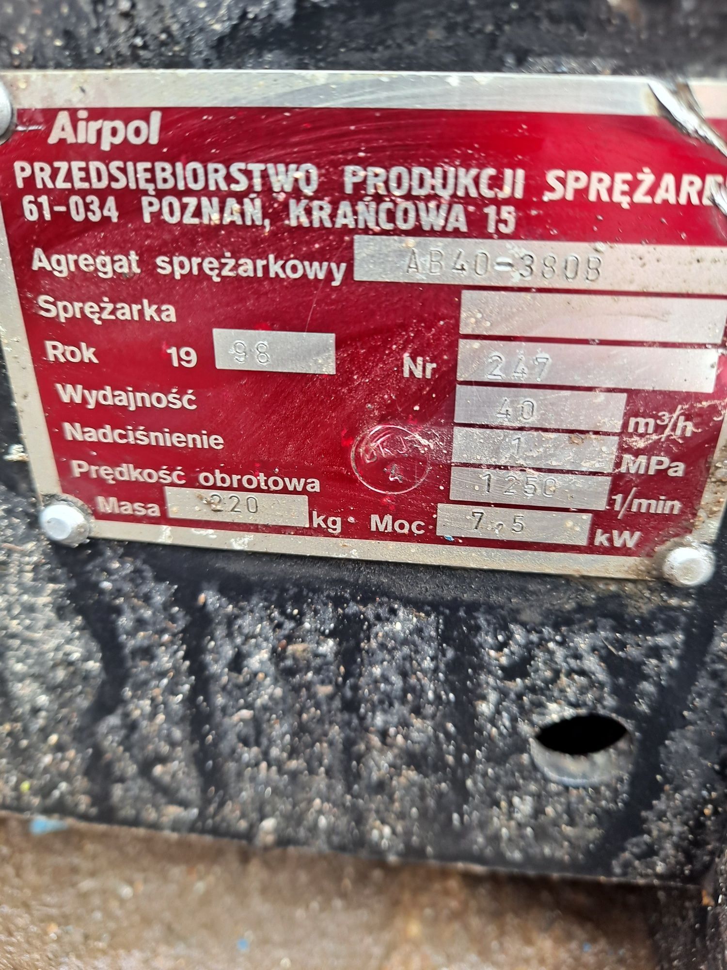 Aripol sprężarka dużej wydajności bezolejowy atipol