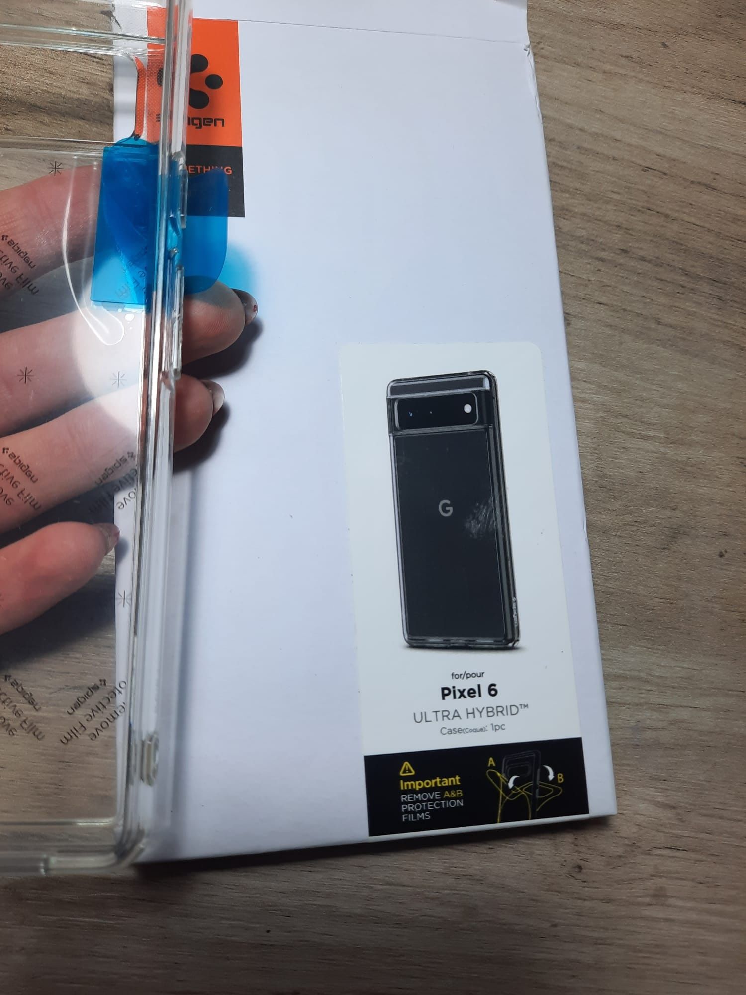 Etui Spigen dla Google Pixel 6 przezroczyste