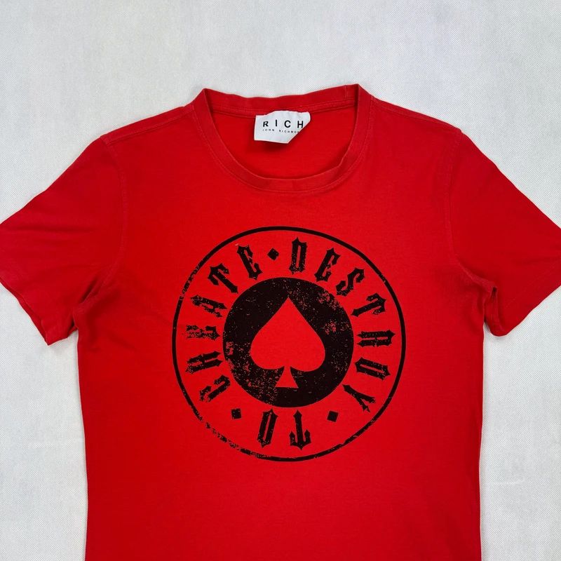 Koszulka z krótkim rękawem tee t-shirt John Richmond