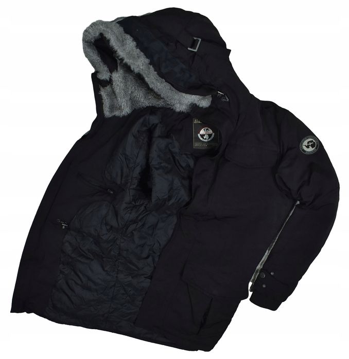 Napapijri Zimowa Ocieplana Kurtka Męska Parka Xl