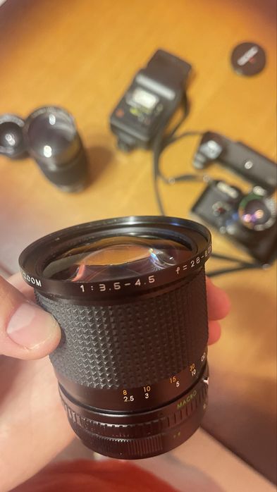 Chinon CE-4 35mm Chinon Auto MC 50mm F1.4