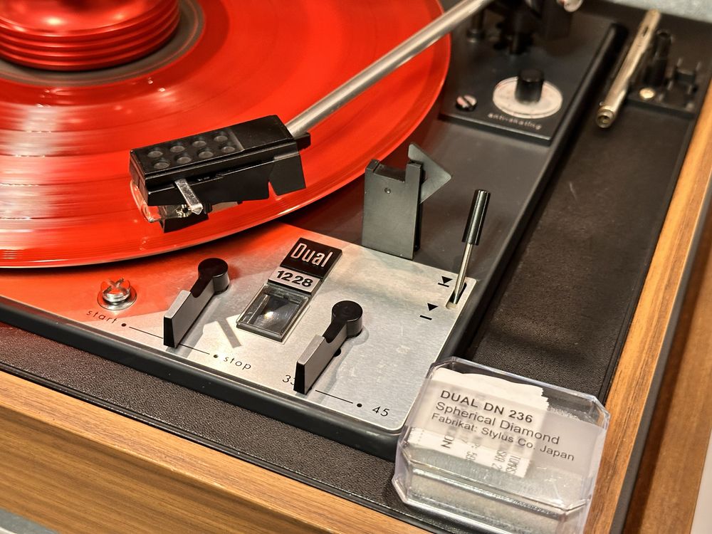 Gramofon Vintage Dual 1228 r.1974 po pełnym serwisie