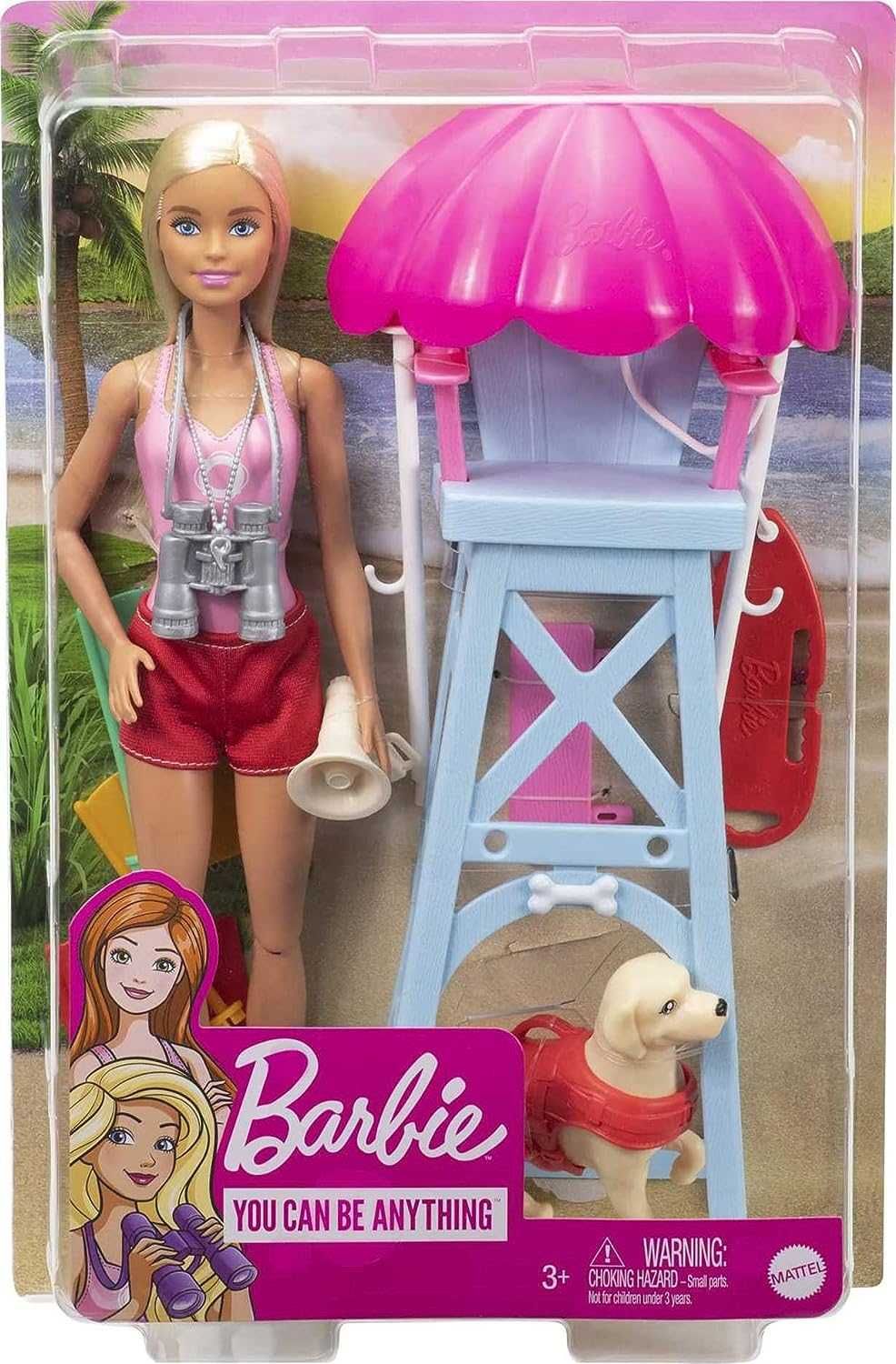 Лялька барбі рятувальниця. Barbie Careers Lifeguard
