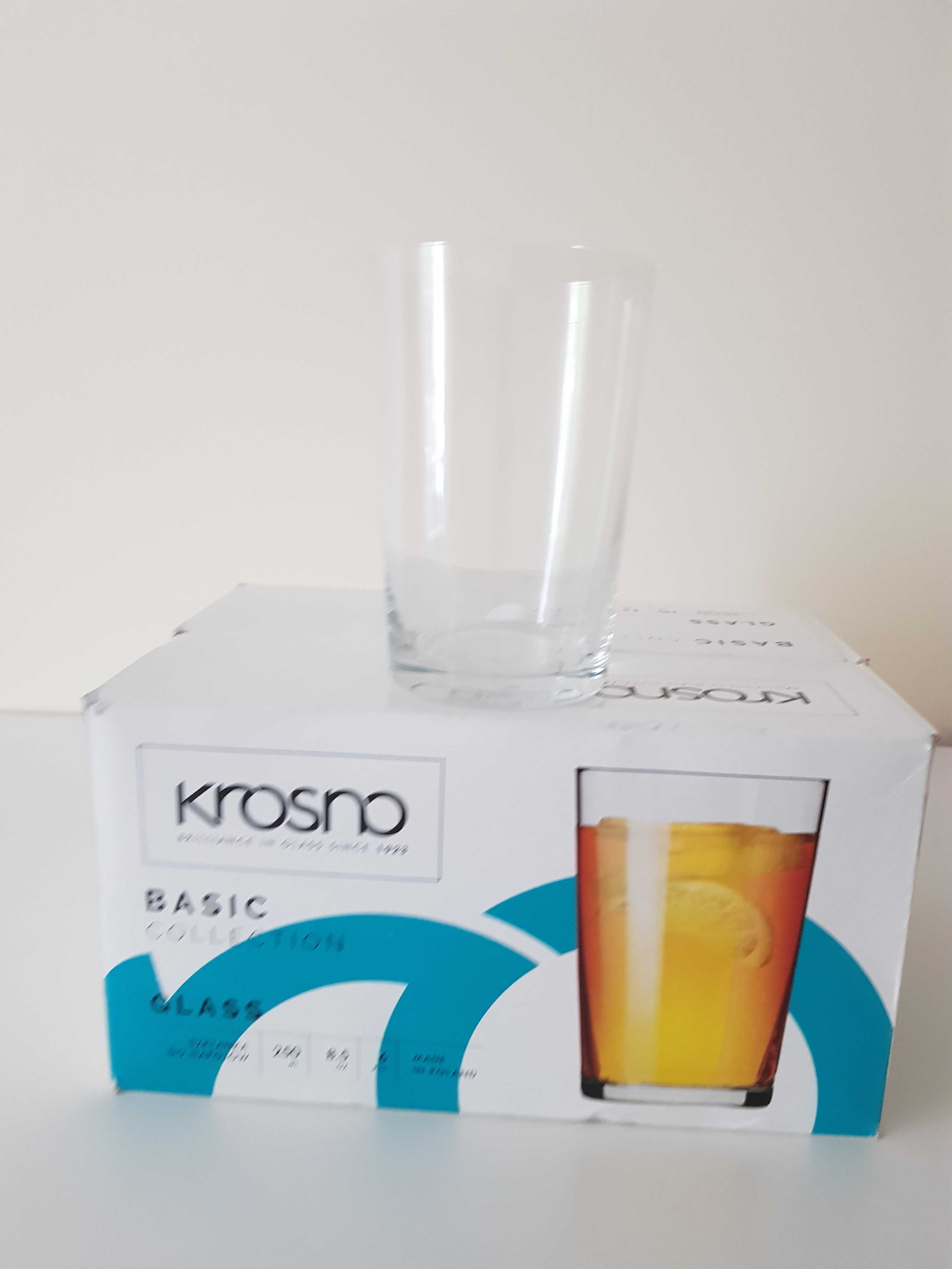 Nowe Szklanki  Basic 250 ml 6 sztuk KROSNO