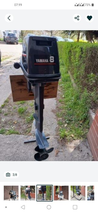 Silnik zaburtowy Yamaha 8km