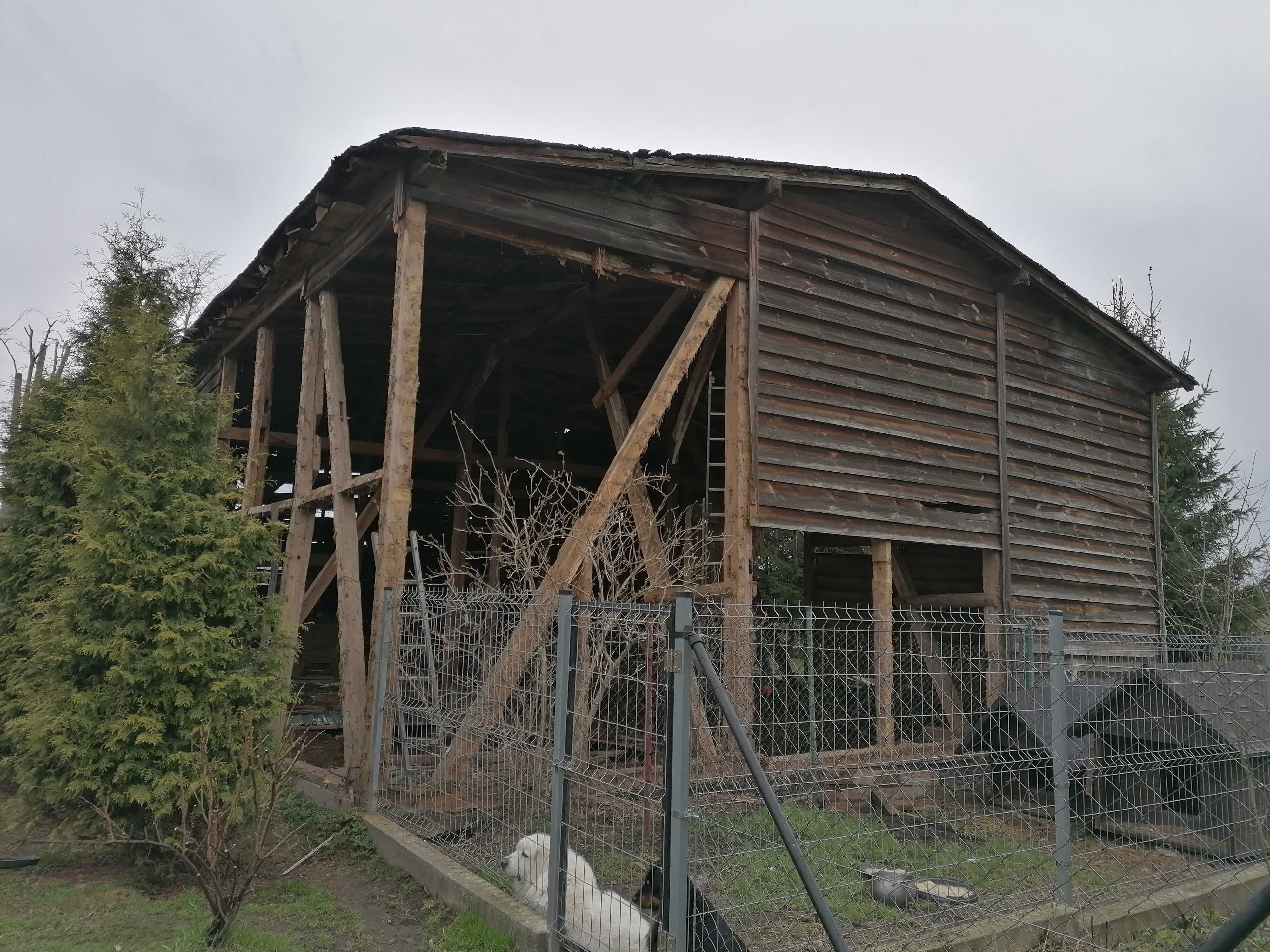 Stare deski stodoła do rozbiórki stodoły