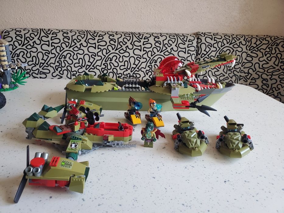 Лего lego chima 70006 флагманський корабель крагера