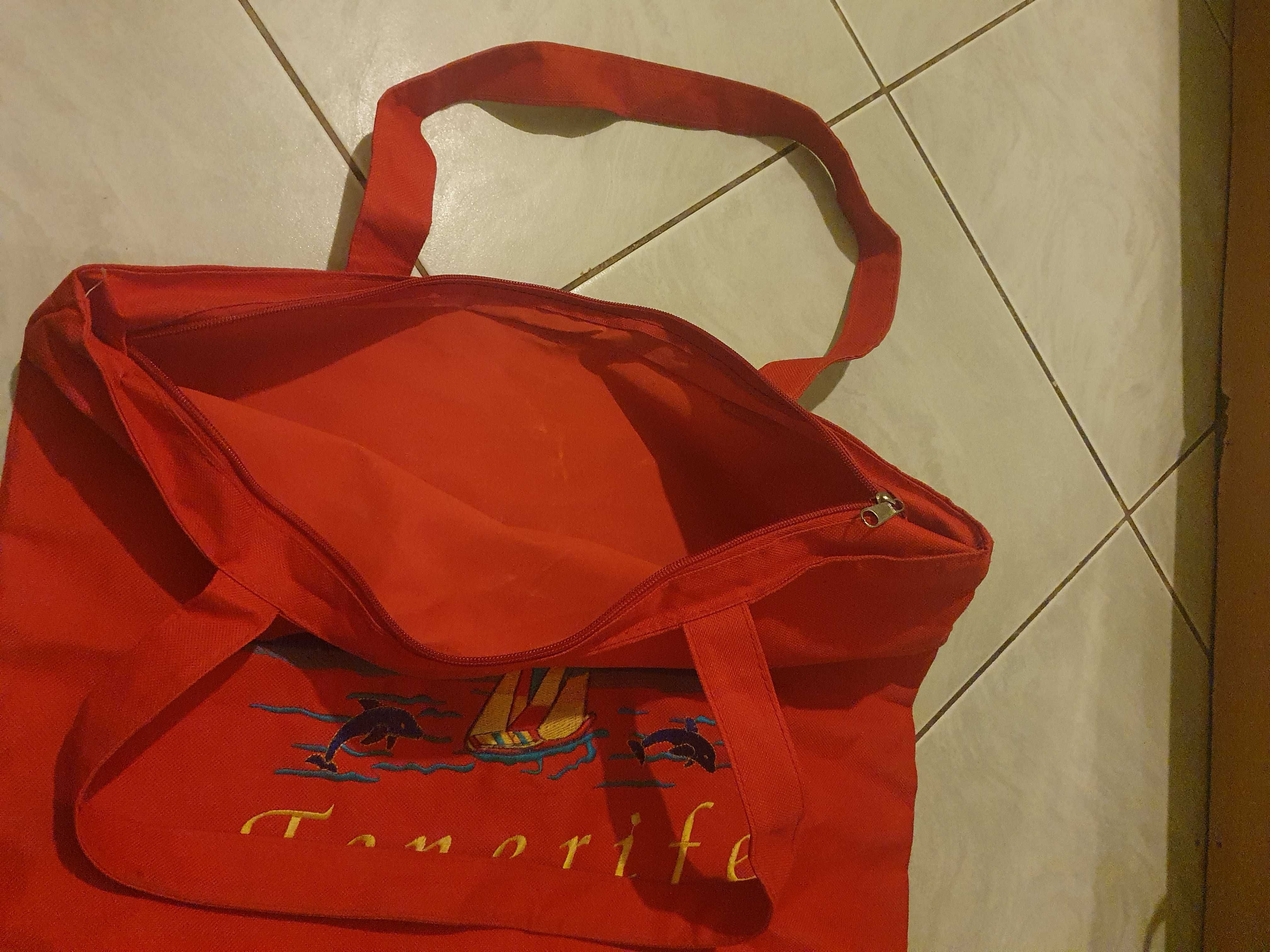 Torebka  torba shoperka z ekspresem duża na ramię