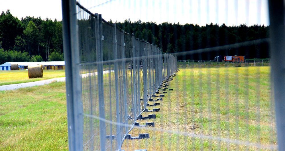 Wynajem Ogrodzeń Tymczasowych - budowlane Plac budowy