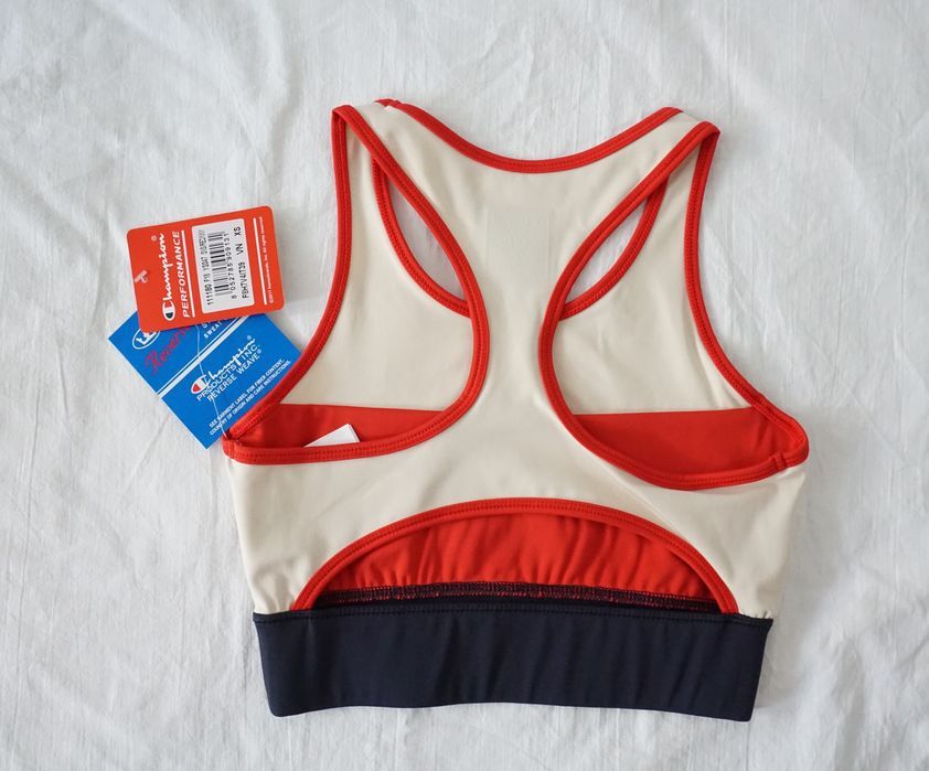 Champion Stanik Sportowy Logo r. XS