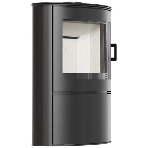 Kominek koza AB 2 Kratki.pl piecyk wolnostojacy 10 kW duża szyba