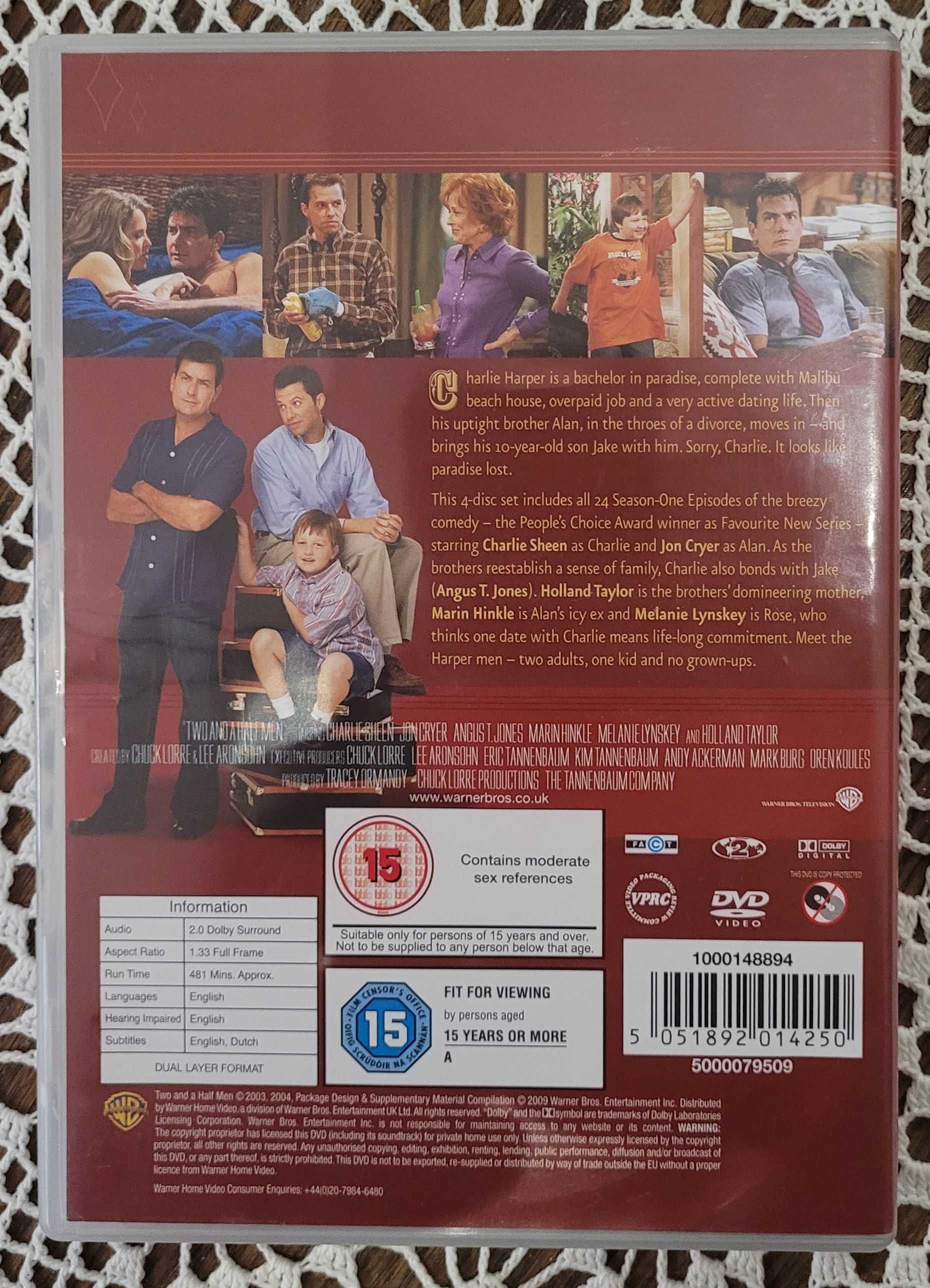 Two and a half men / Dwóch i pół sezon 1 na DVD