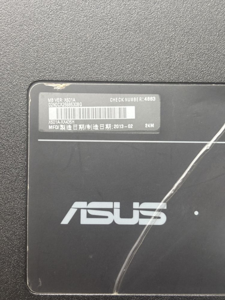 Ноутбук Asus 15.6 X501A