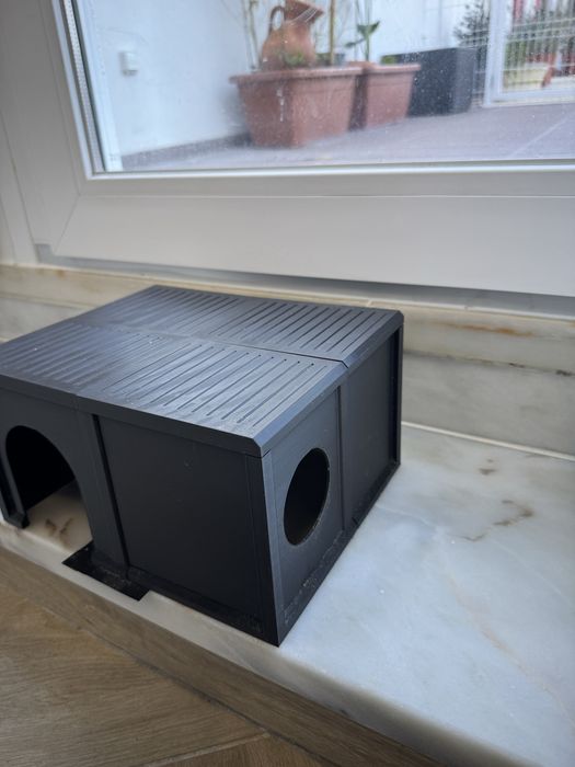 Ninho / abrigo para porquinho da india