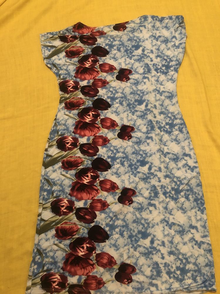 Літнє плаття стрейчева тканина 50 розмір