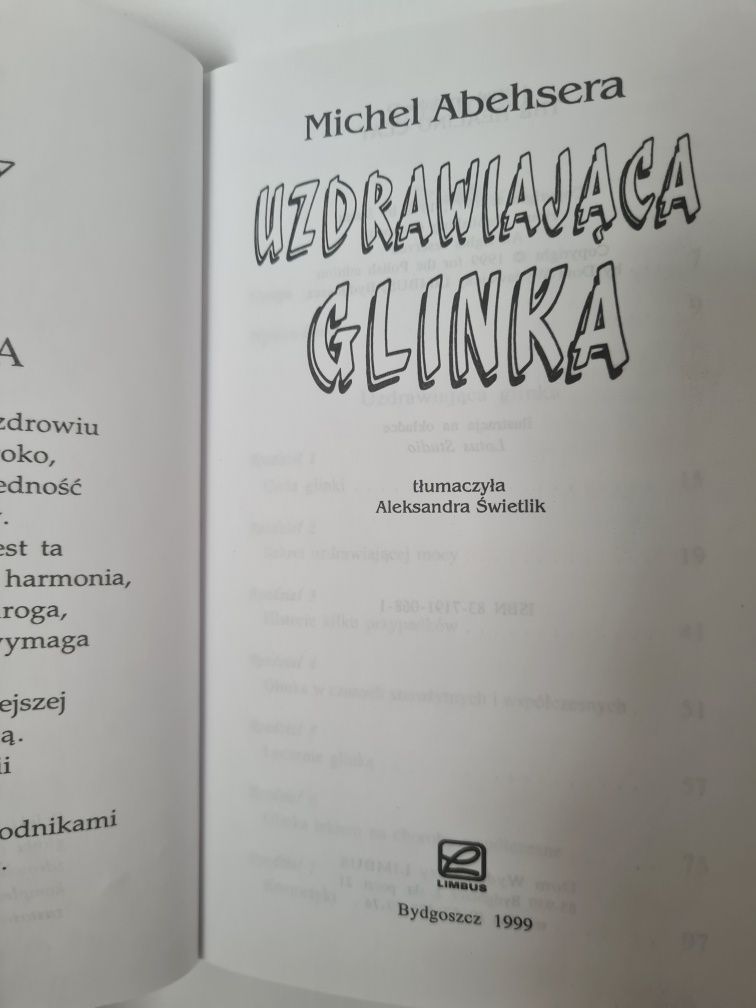 Uzdrawiająca glinka - Michel Abehsera. Książka