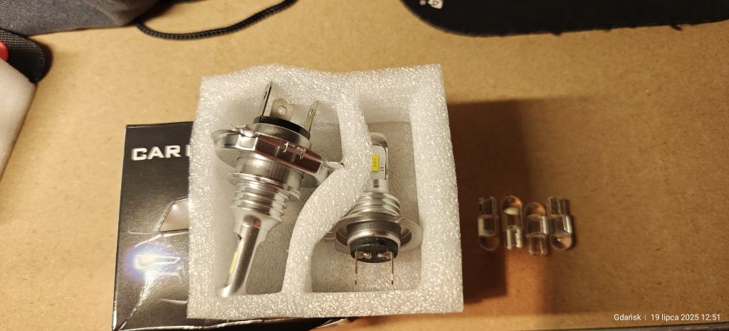 Zestaw canbus LED h4, H7 i 4 x WPW t10. Fz6. Yamaha