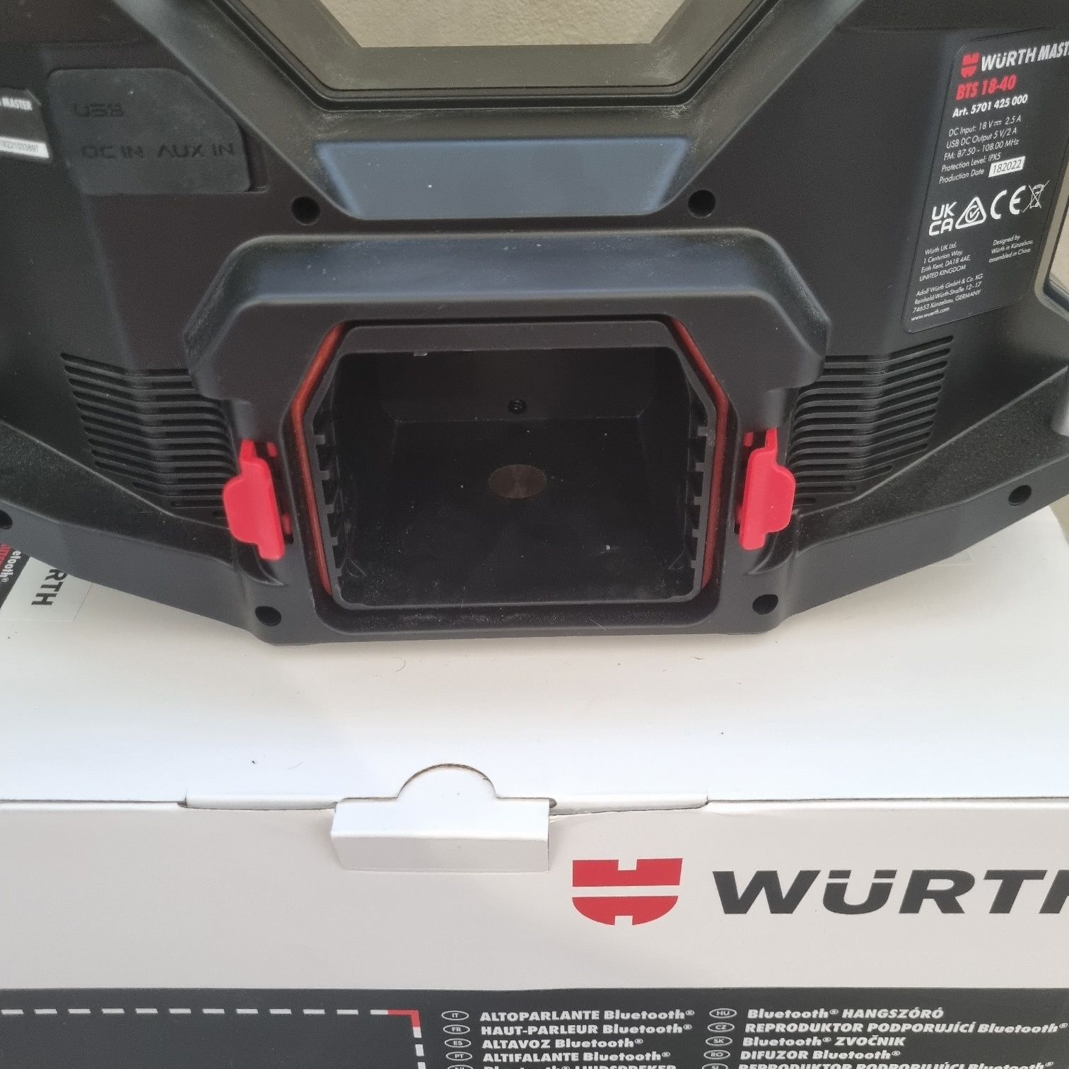 Radio Bluetooth Wurth Bts 18-40