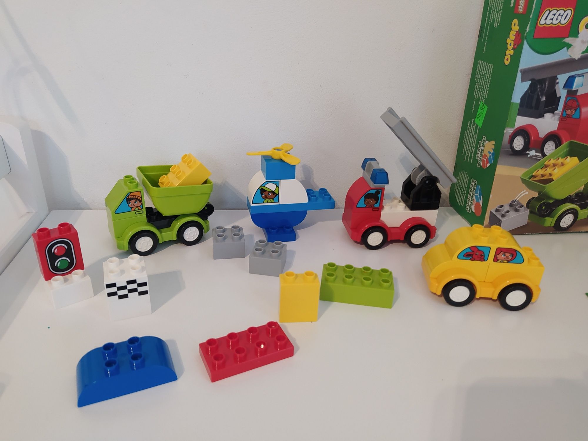 Lego Duplo Moje pierwsze samochodziki 10886