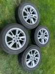 sprzedam alufelgi do audi a4 8w0 et35 felga 7cali opony 225x55x16 lato