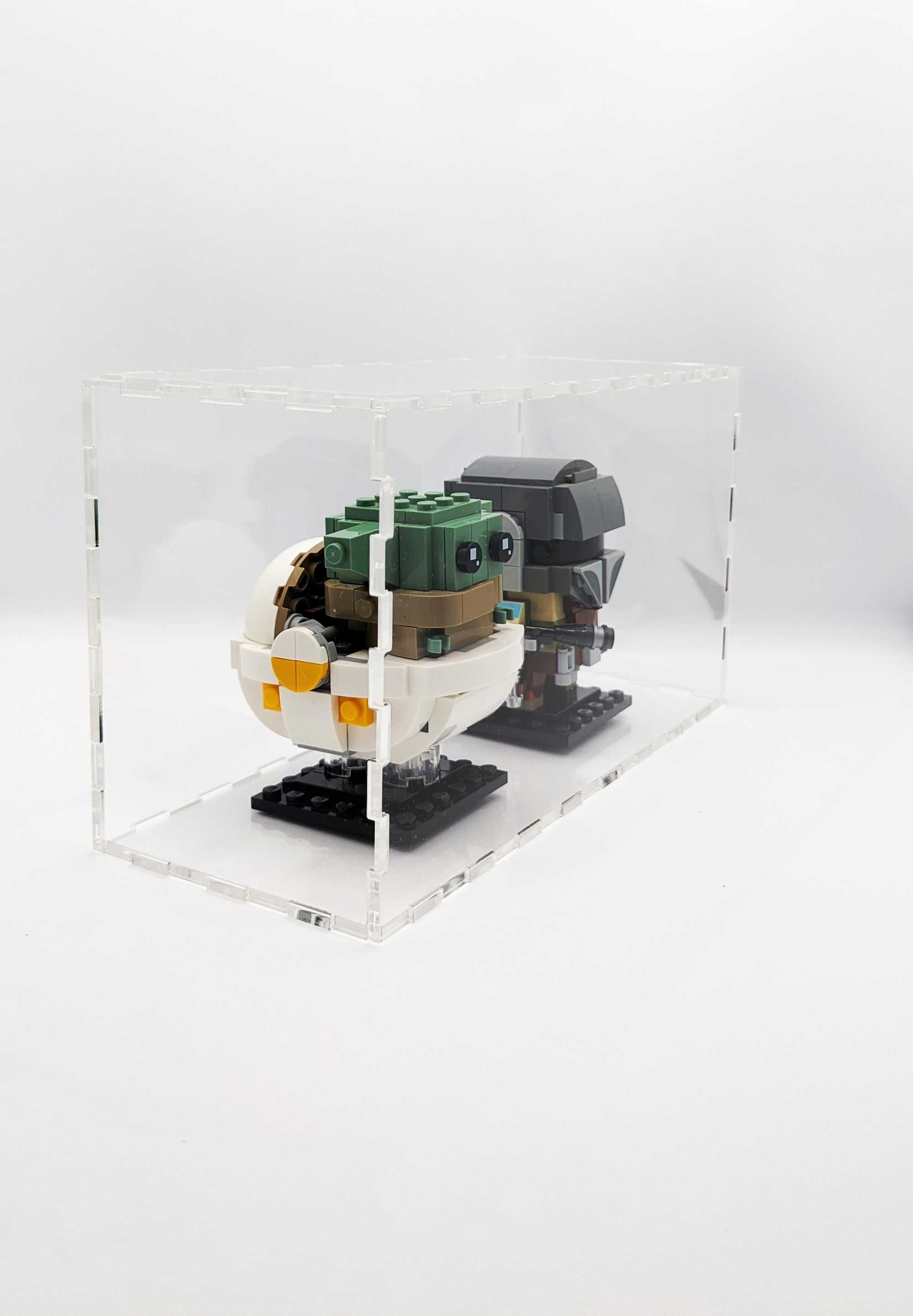 LEGO BrickHeadz Podwójne Pudełko GABLOTA Akrylowa Wystawa StarWars