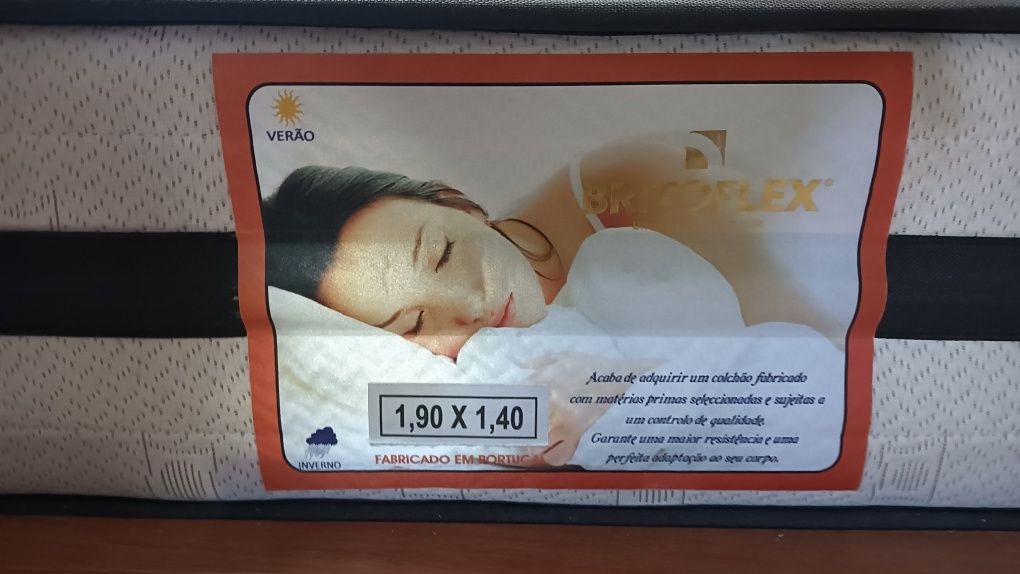 Colchão Brioflex 1,90 de 1,40