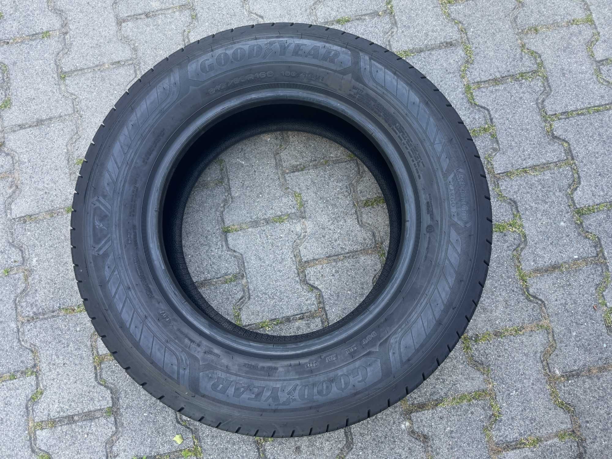 4x Nowe opony Dostawcze 215/65r16C GOODYEAR Efficient CARGO 2 (2024r)