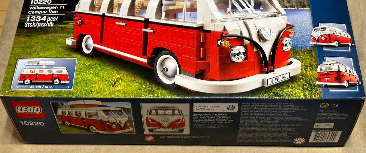 LEGO/ЛЕГО Creator Volkswagen T1, 10220 Оригинал, Запакованный