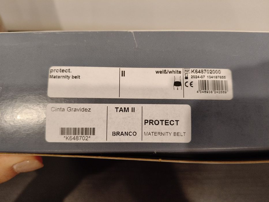 Cinta de apoio abdominal gravidez