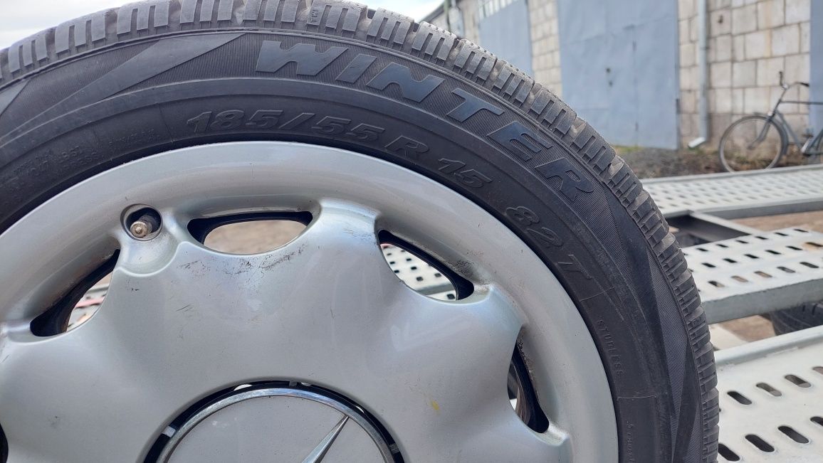 Продам комплект зимових колес 185/55 R-15 5-112