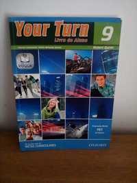 Manual de inglês e livro de exercícios do 9° ano _  Your Turn
