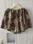 Szorty print panterka Made in Italy