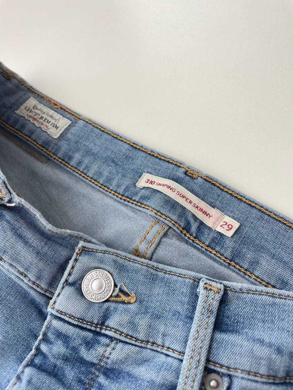 29/М Джинси Levi’s Premium 310 shaping super skinny джинсы оригинал