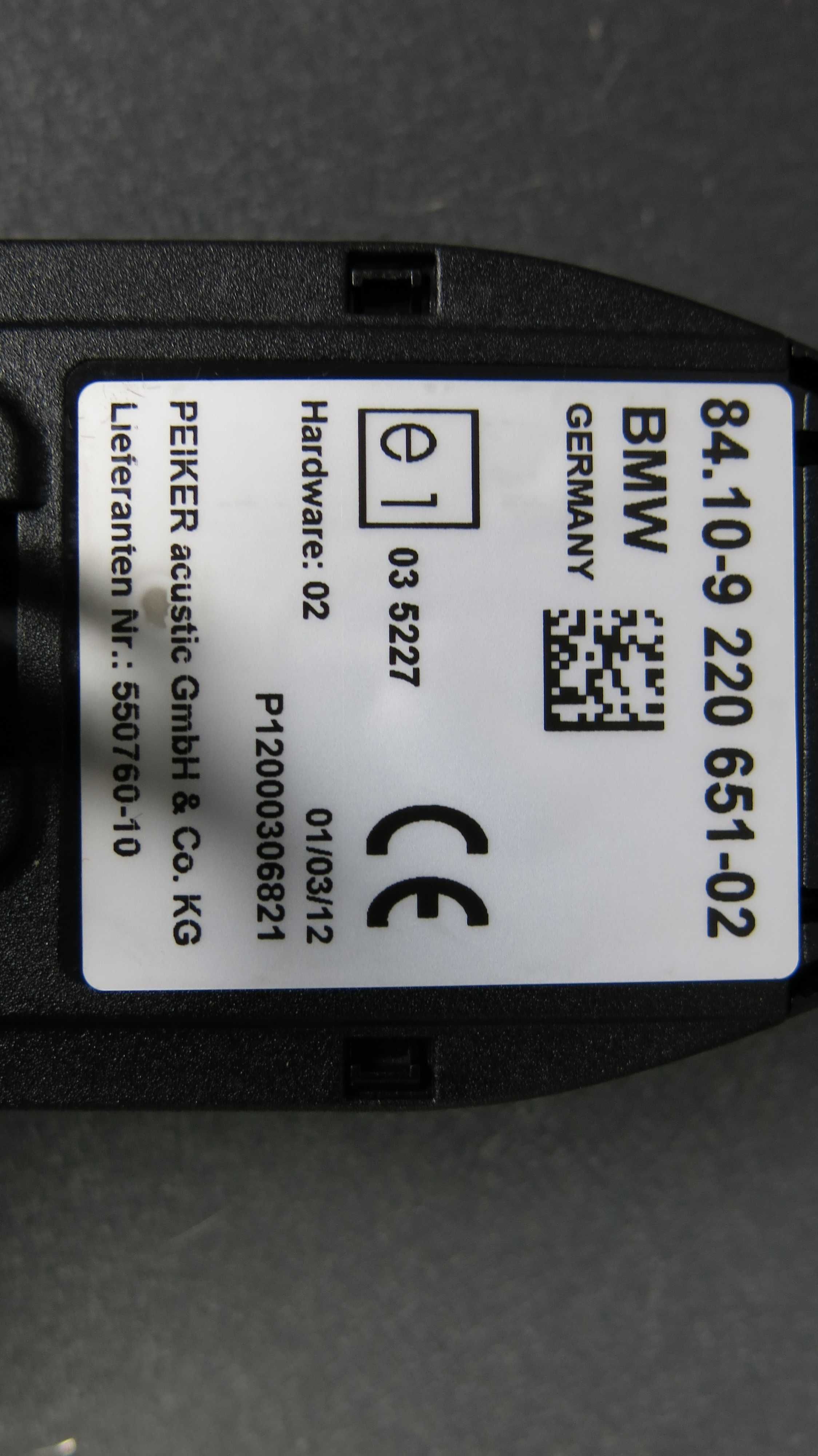 BMW 5 F10 F11 uchwyt telefon w podłokietniku