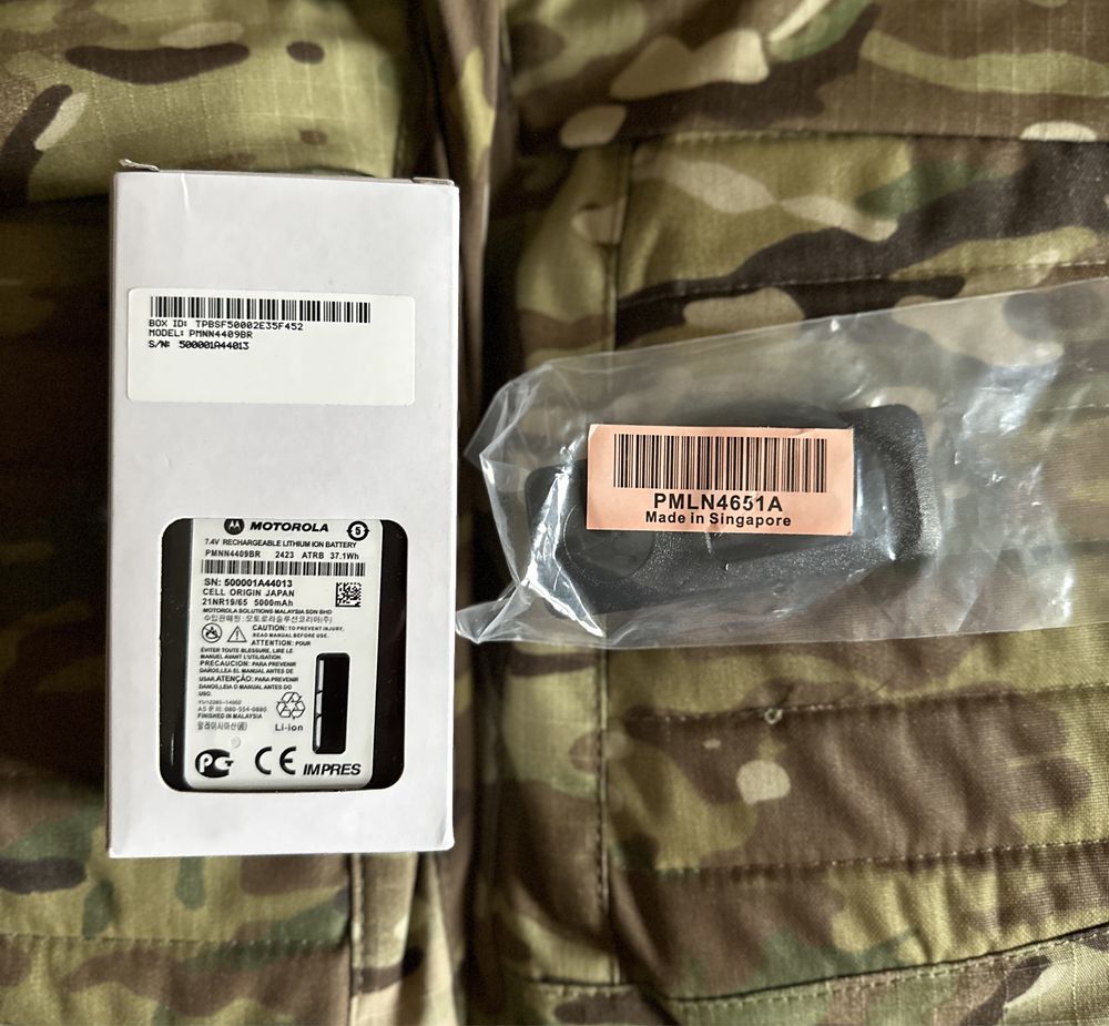Аккумулятор 5000 mah для рации motorola батарея моторола dp4400 type-c