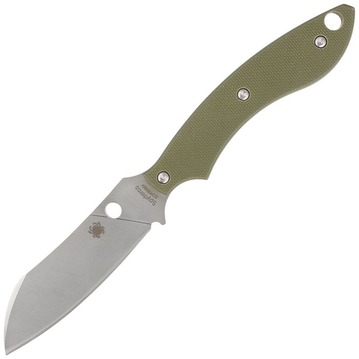 Nóż Spyderco Stok Drop Point Olive Drab G10, Satin 8Cr13MoV by Sjoerd