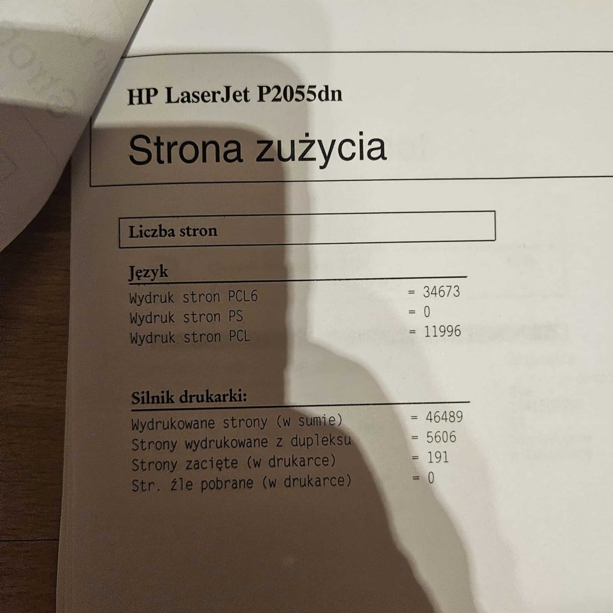 Drukarka HP LaserJet P2055dn