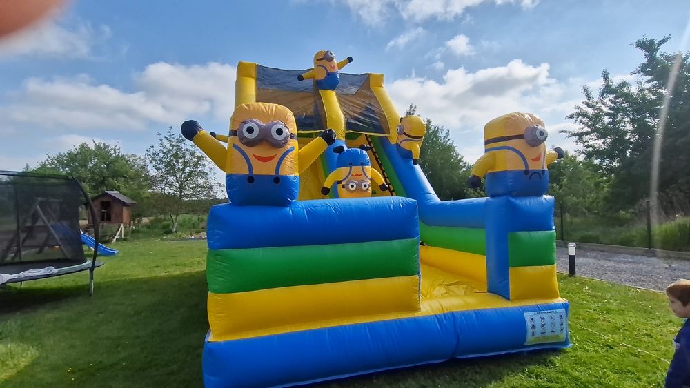 Nowa zjeżdżalnia,  Dmuchaniec OD ręki