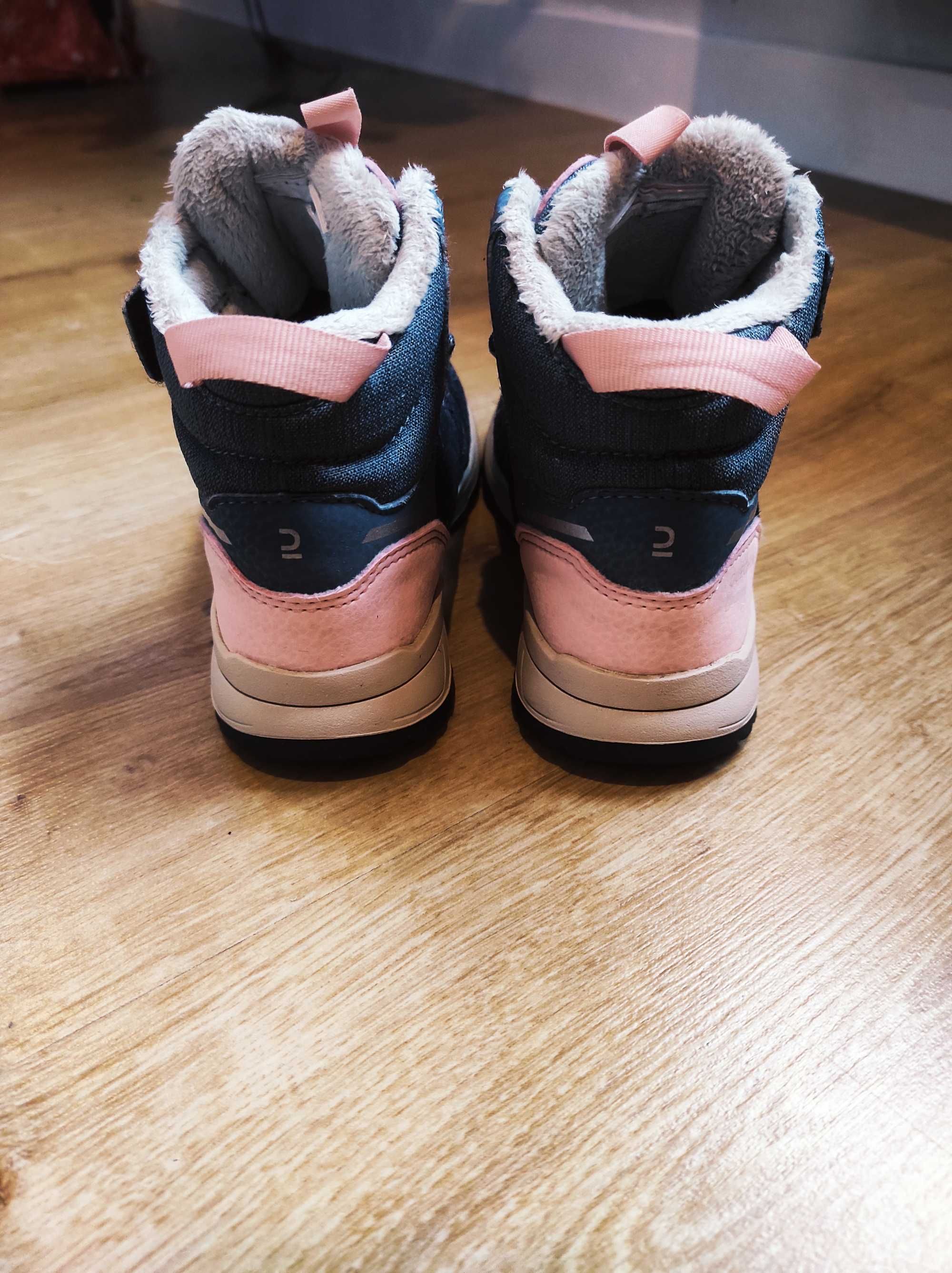 Buty zimowe dla dziewczynki