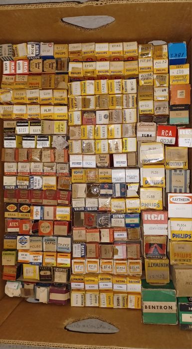 Válvulas Electrónicas NOS (200 Unidades)