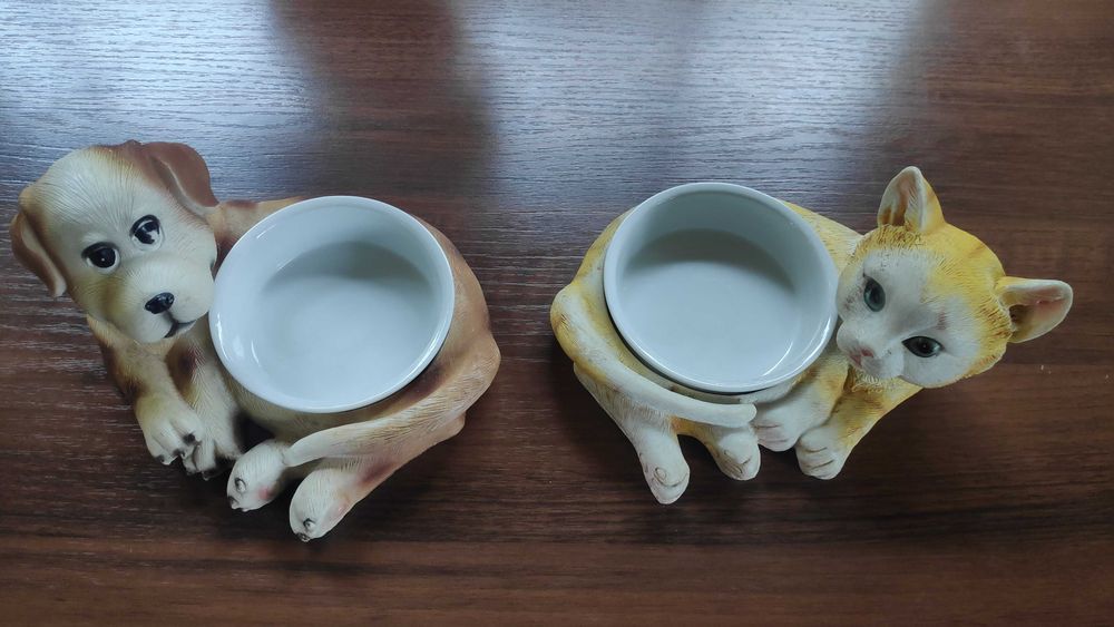 Miski dla psa kota 2szt