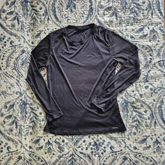 bluzka sportowa damska bieganie kiprun decathlon M 38 czarna