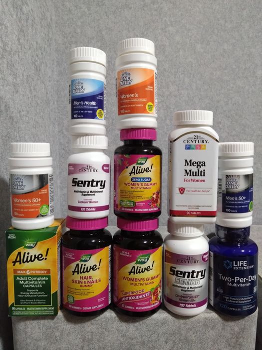 Мультивітаміни, мультивітаміни для жінок, мультивітаміни для чоловіків