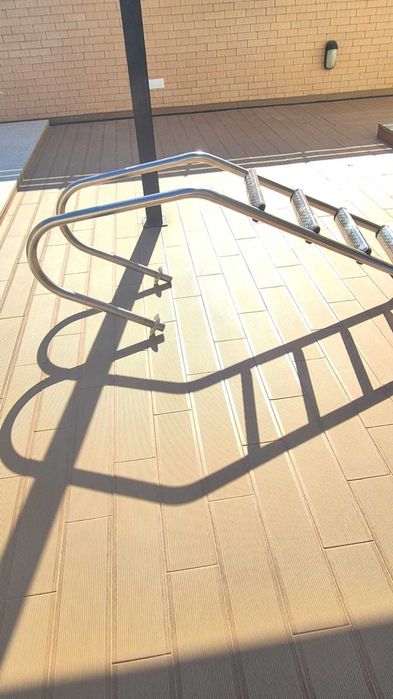 Escada Piscina Inox