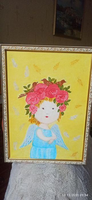 Продам картину 25*35 по мотивам работ Гапчинской