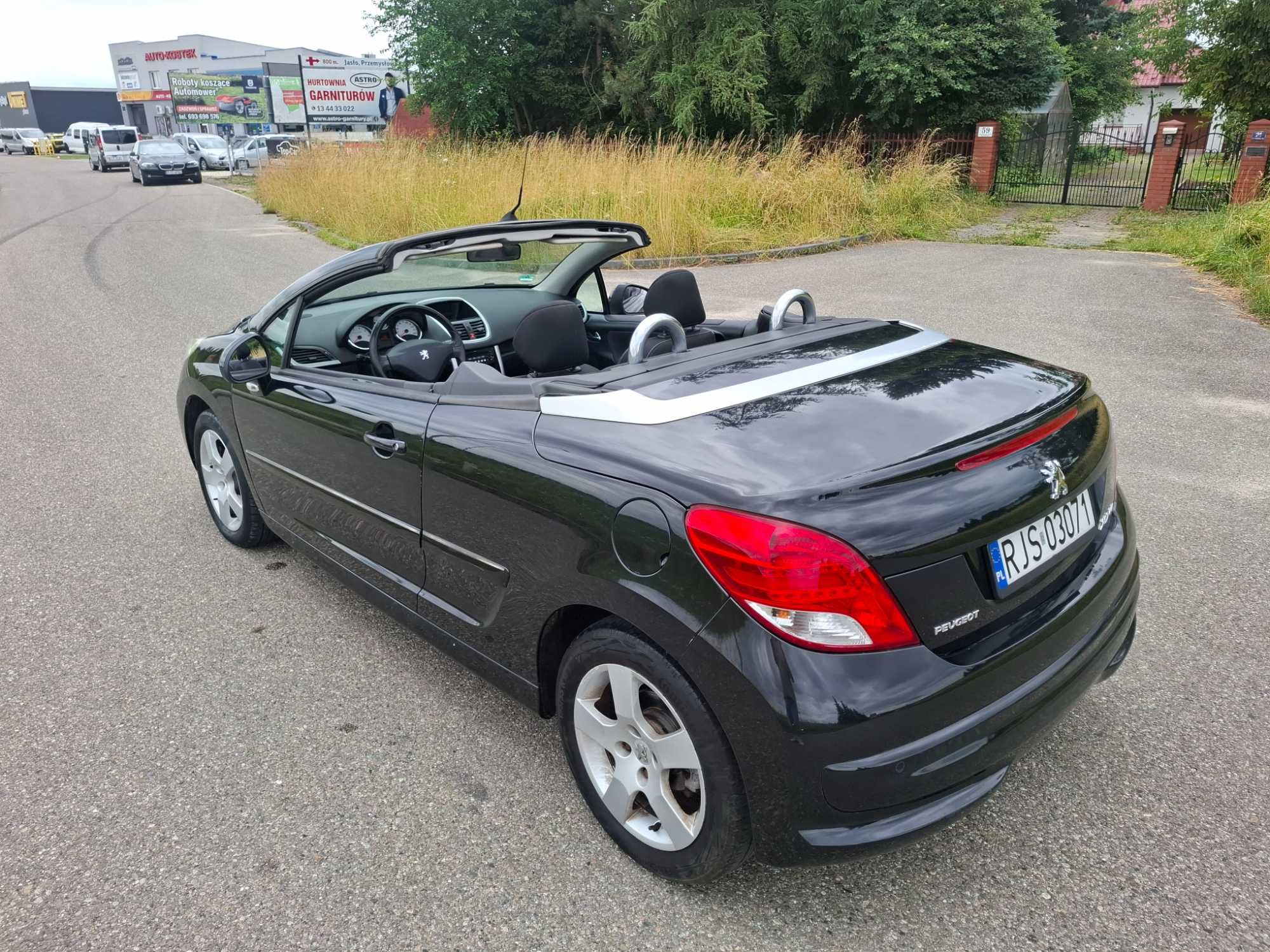 Peugeot 207CC Lift 1.6 Benzyna 2010r Cabrio Klima Alu