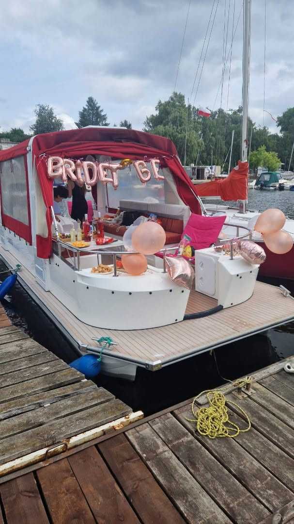 Houseboat 10 osobowy Zegrze Motorowki i skutery wodne Zalew Zegrzyński