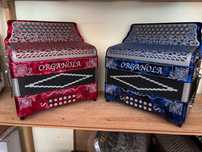 Concertinas novas à 4ª voz direta super organola