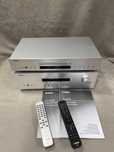 Zestaw stereo wzmacniacz i CD Yamaha a-s 201, plus CD - S 300 srebrny